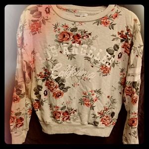 Iris crop top sweatshirt